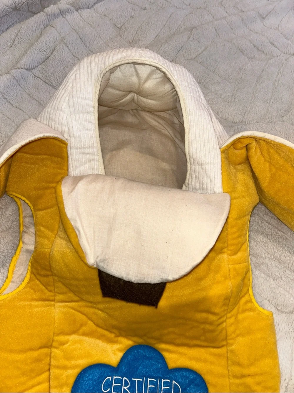 Pottery Barn Certified Organic Banana Kids Costume - Yellow